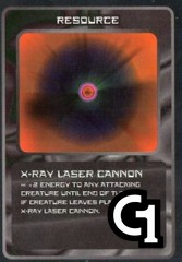 X-Ray Laser Cannon